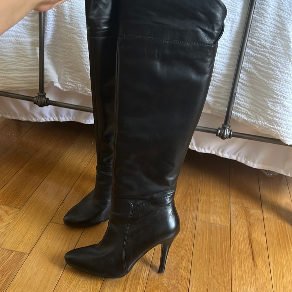 Black Thigh High boots
